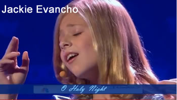 Jackie Evancho singing Oh Holy Night